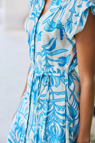 BUTTON DRESS