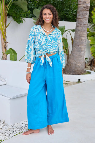 ALL DAY PANT, AZURE