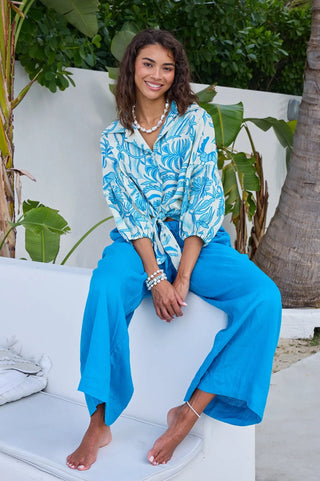 ALL DAY PANT, AZURE