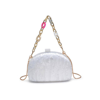 Morgan Evening Bag: Ivory