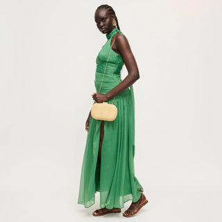 ALIX EVENING BAG - NATURAL