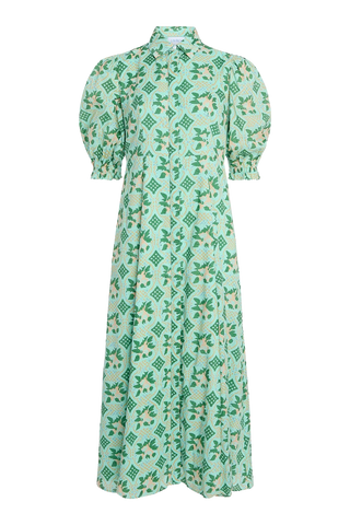 ROSIE DRESS, LATTICE