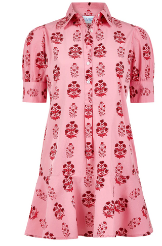 LIV DRESS, SCARLET BLOSSOM