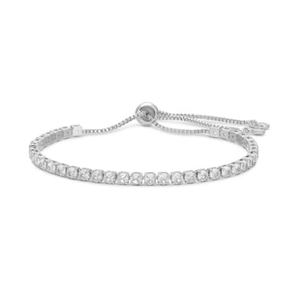 Pulley Tennis Bracelet: Gold / 3mm