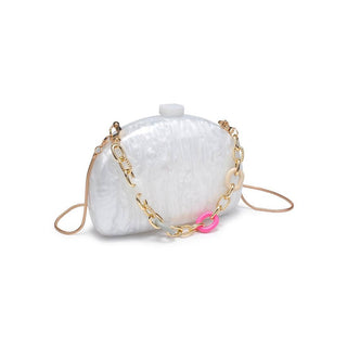 Morgan Evening Bag: Ivory