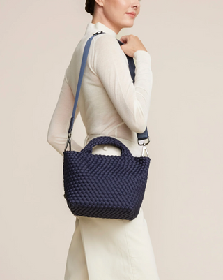 ST. BARTHS SMALL TOTE, INK BLUE