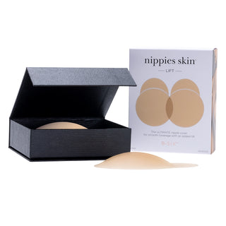 NIPPIES SKIN ADHESIVE NIPPLE COVERS WITH LIFTING TAB - CREME