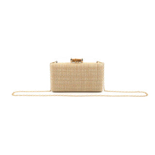 NATURAL CLUTCH, STRAW