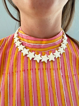 STAR NECKLACE - LARGE - LARGE - COCONUT