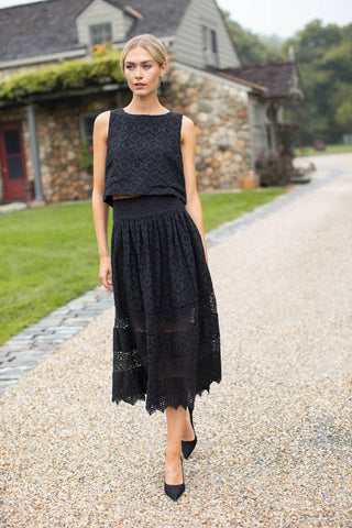 WYATT SKIRT, BLACK