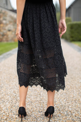 WYATT SKIRT, BLACK