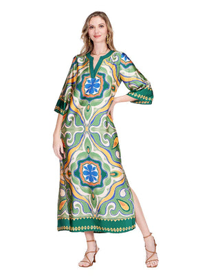 TRIMMED MAXI, MOROCCAN TILE