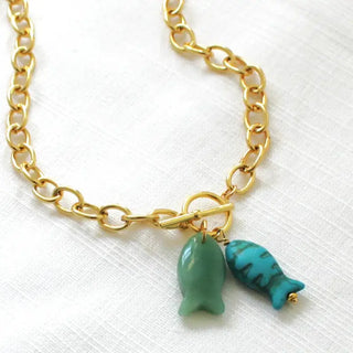 Shay Fish Toggle Necklace