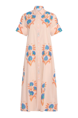 GIBBONS DRESS, PINK SANDS