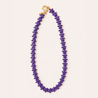 STAR NECKLACE - SMALL - PURPLE