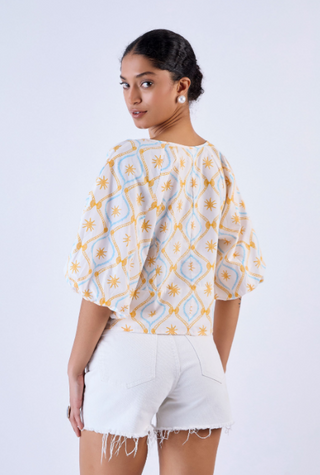 VIVI TOP, TREASURES AQUA