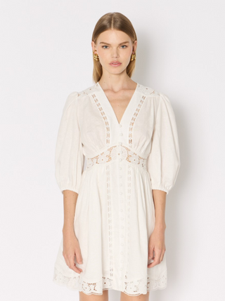 ROODIE DRESS, WHITE