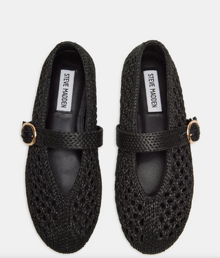 ALARA FLATS, BLACK