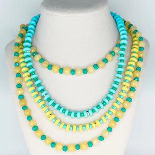 Calypso Layers (3 Necklaces) - Blue