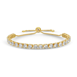 Pulley Tennis Bracelet: Gold / 3mm