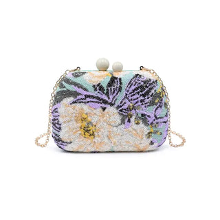 Ryder Evening Bag, Green Multi