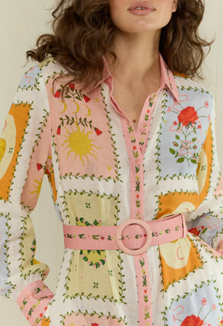 PALM NOOSA AIRA DRESS, SIEST TILE