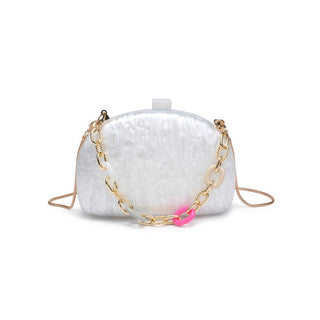 Morgan Evening Bag: Ivory