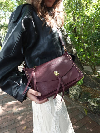 CROSSBODY - BURGUNDY