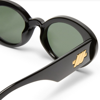 LE SPECS NOUVEAU VIE SUNGLASSES, BLACK