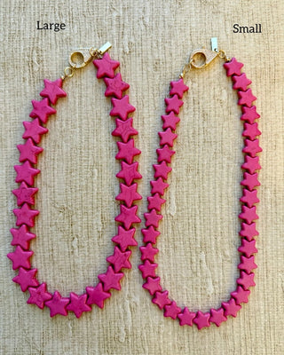 Sea Star Necklace - Small - Bubble Gum Pink