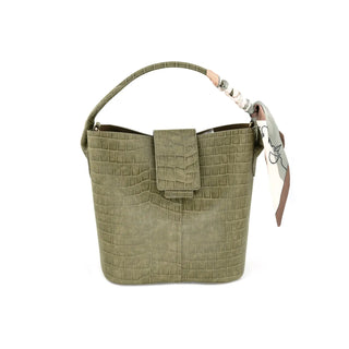 LUCIA LARGE BAG - OLIVE