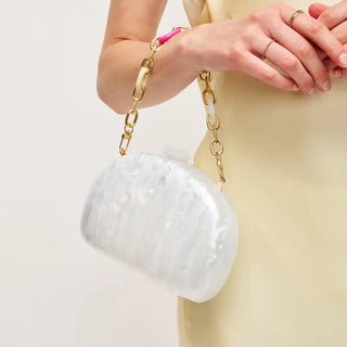 Morgan Evening Bag, Ivory