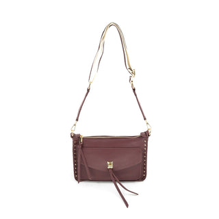CROSSBODY - BURGUNDY