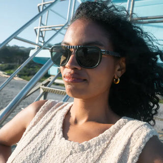 SARDINE STEVIE SUNGLASSES - OLIVE REGATTA