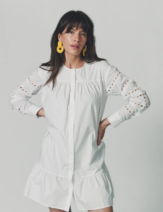 THE MIKA DRESS, WHITE