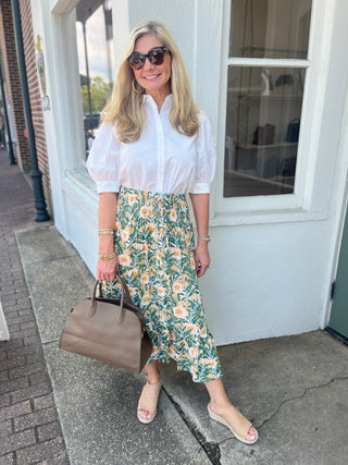 DRIFTER SKIRT, MARIGOLD