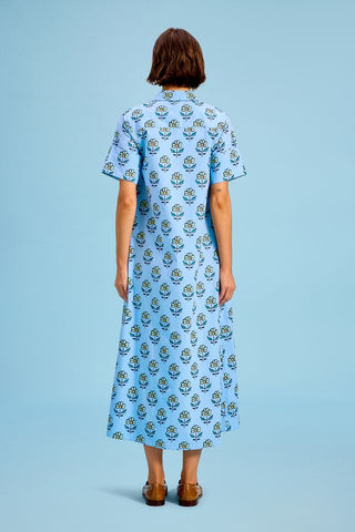 GIBBONS DRESS, ORCHID SPRIGS