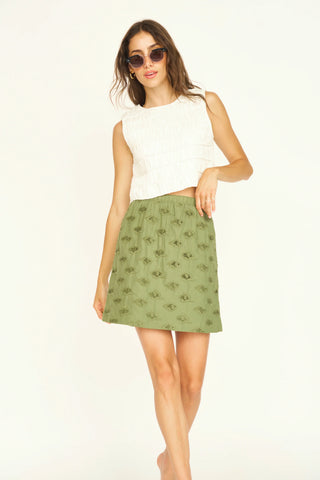 SYML TOP, WHITE