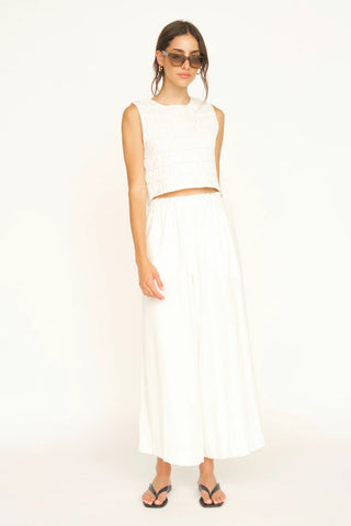 SYML TOP, WHITE