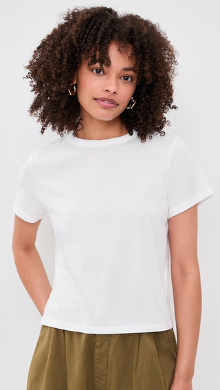 RHODES TEE, WHITE