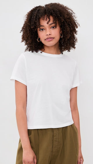 RHODES TEE, WHITE
