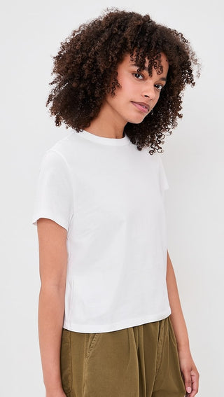 RHODES TEE, WHITE