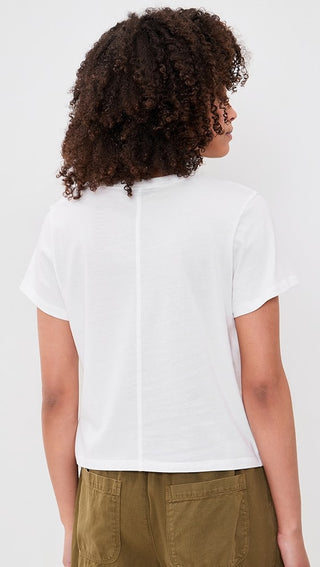 RHODES TEE, WHITE