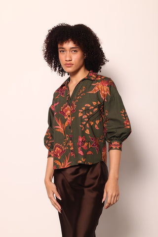 ELSA TOP, OLIVE TRAILS